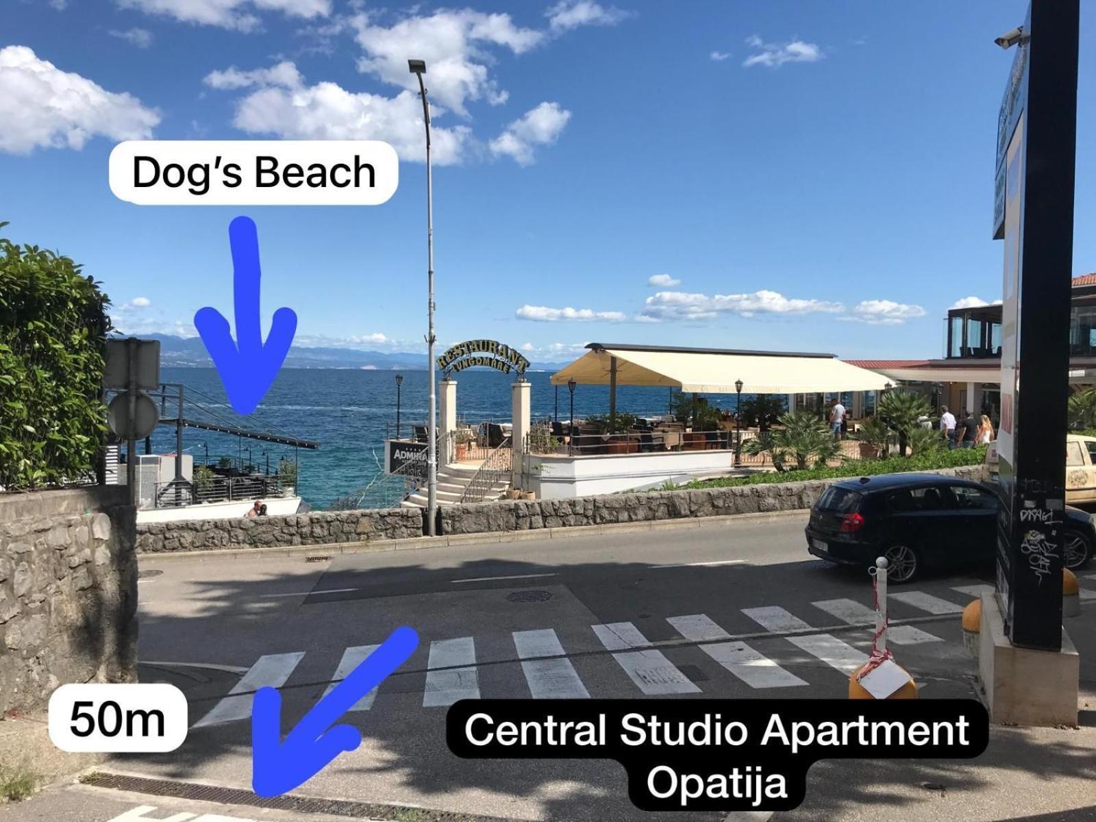 Opatija Central Studio Apartment Zewnętrze zdjęcie